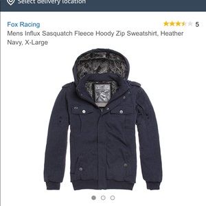 Men’s fox Sasquatch hoodie